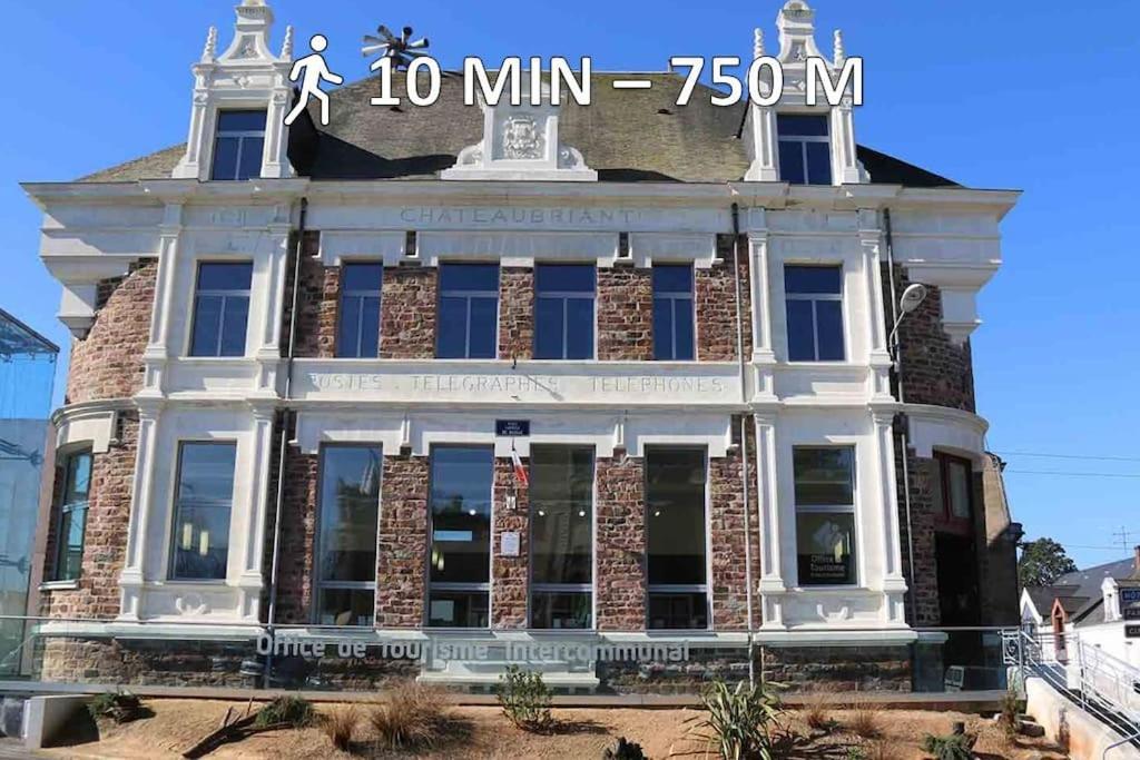 Minuit A Paris - Wifi Fibre/Linge/Parking Apartment Chateaubriant Ngoại thất bức ảnh