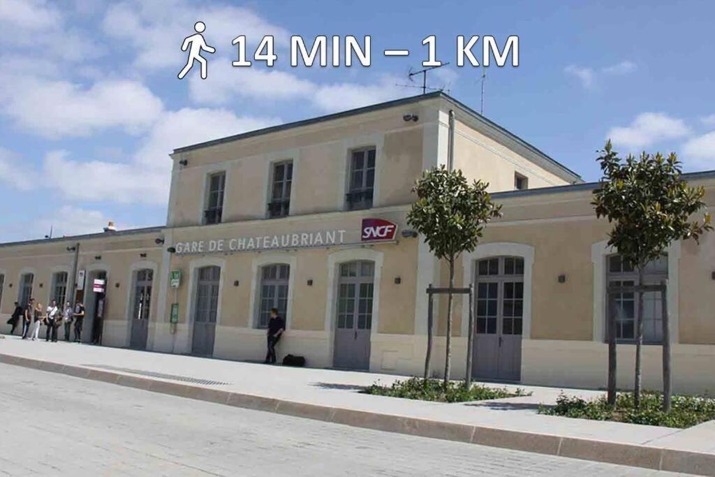 Minuit A Paris - Wifi Fibre/Linge/Parking Apartment Chateaubriant Ngoại thất bức ảnh