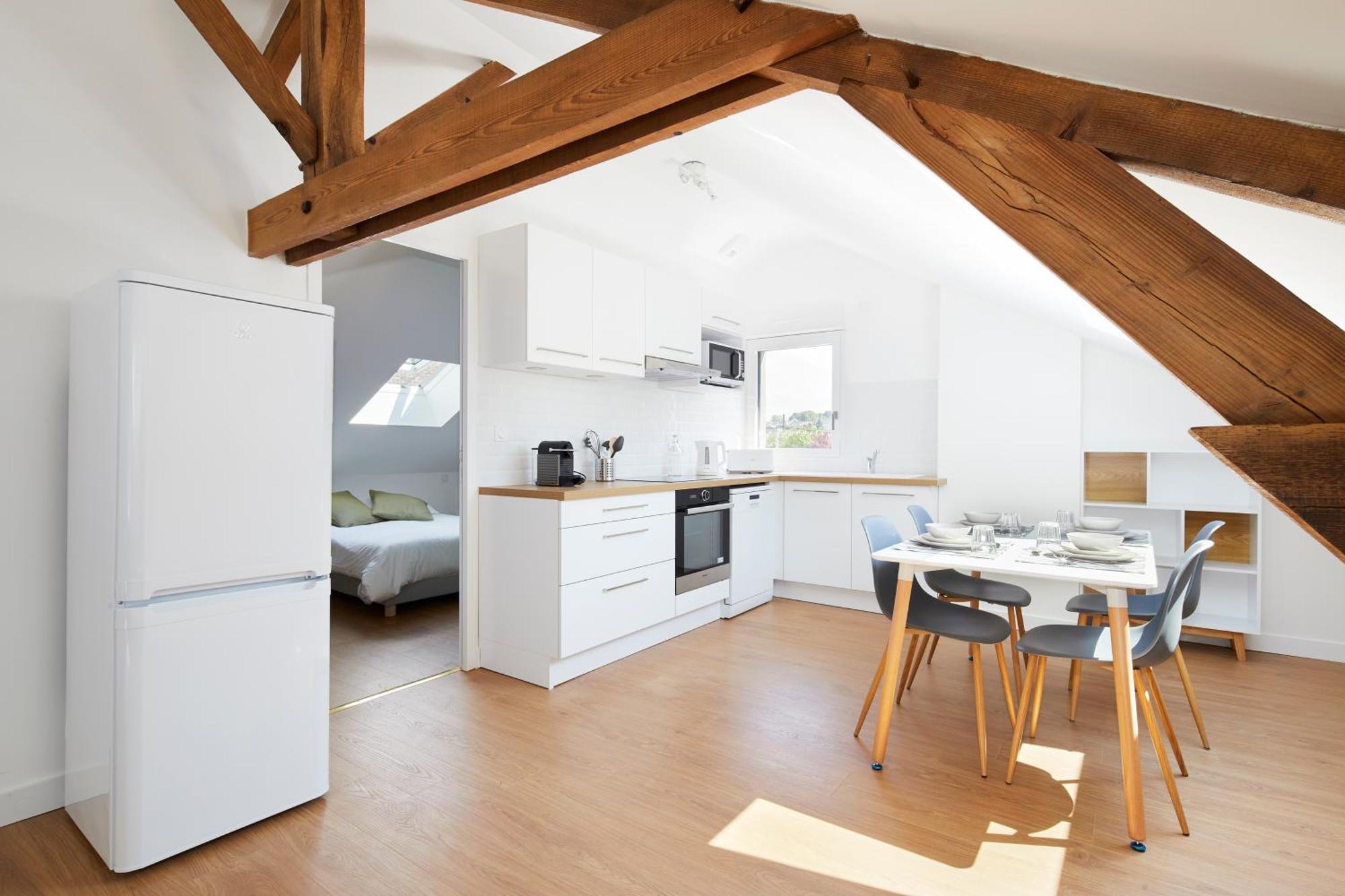 Minuit A Paris - Wifi Fibre/Linge/Parking Apartment Chateaubriant Ngoại thất bức ảnh