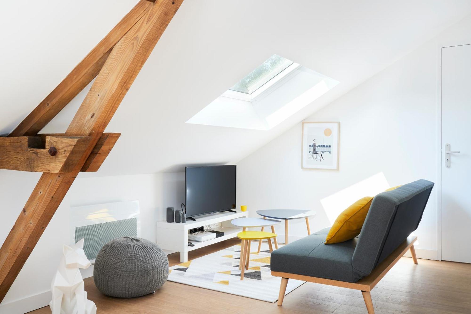 Minuit A Paris - Wifi Fibre/Linge/Parking Apartment Chateaubriant Ngoại thất bức ảnh