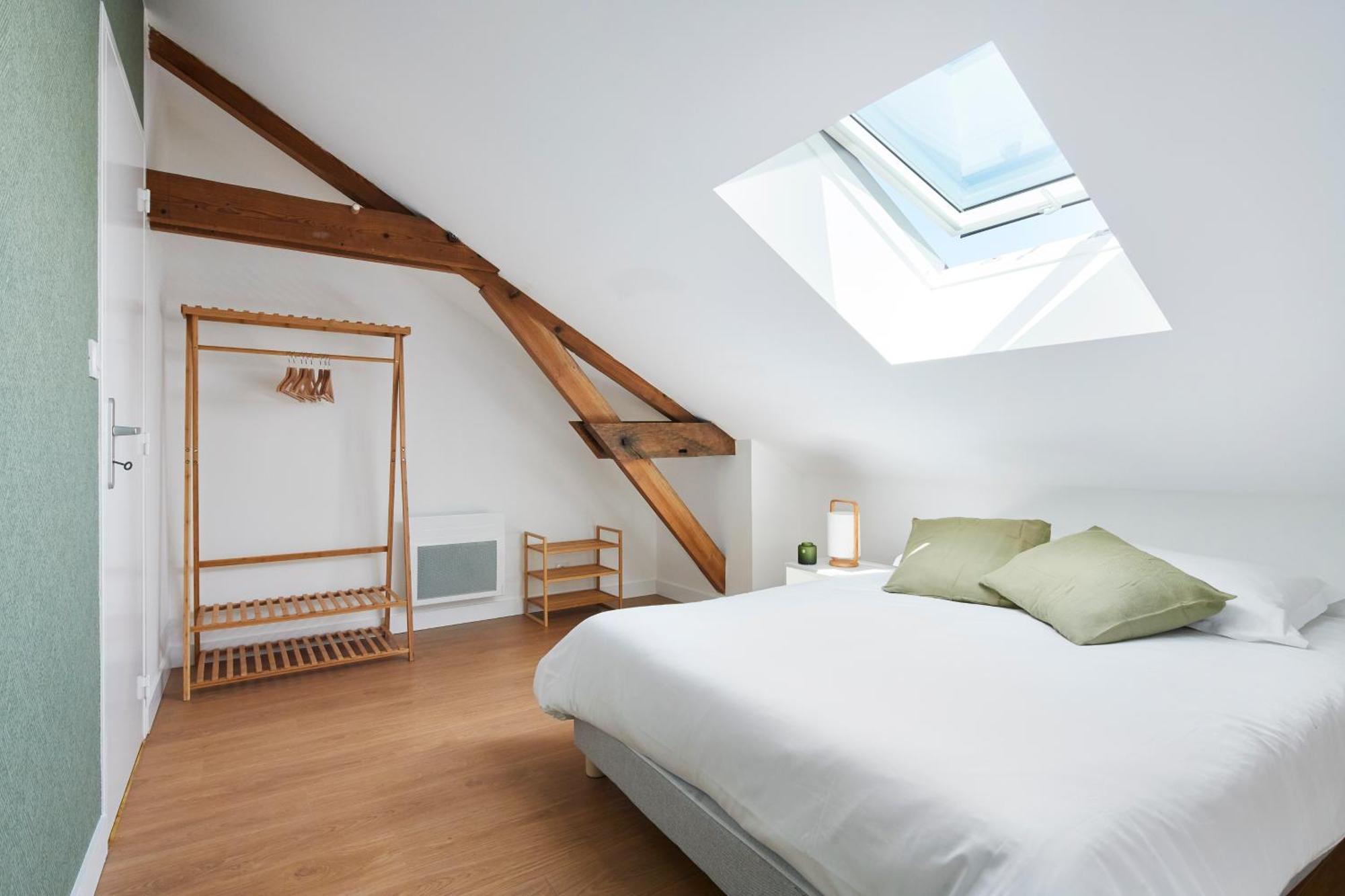 Minuit A Paris - Wifi Fibre/Linge/Parking Apartment Chateaubriant Ngoại thất bức ảnh